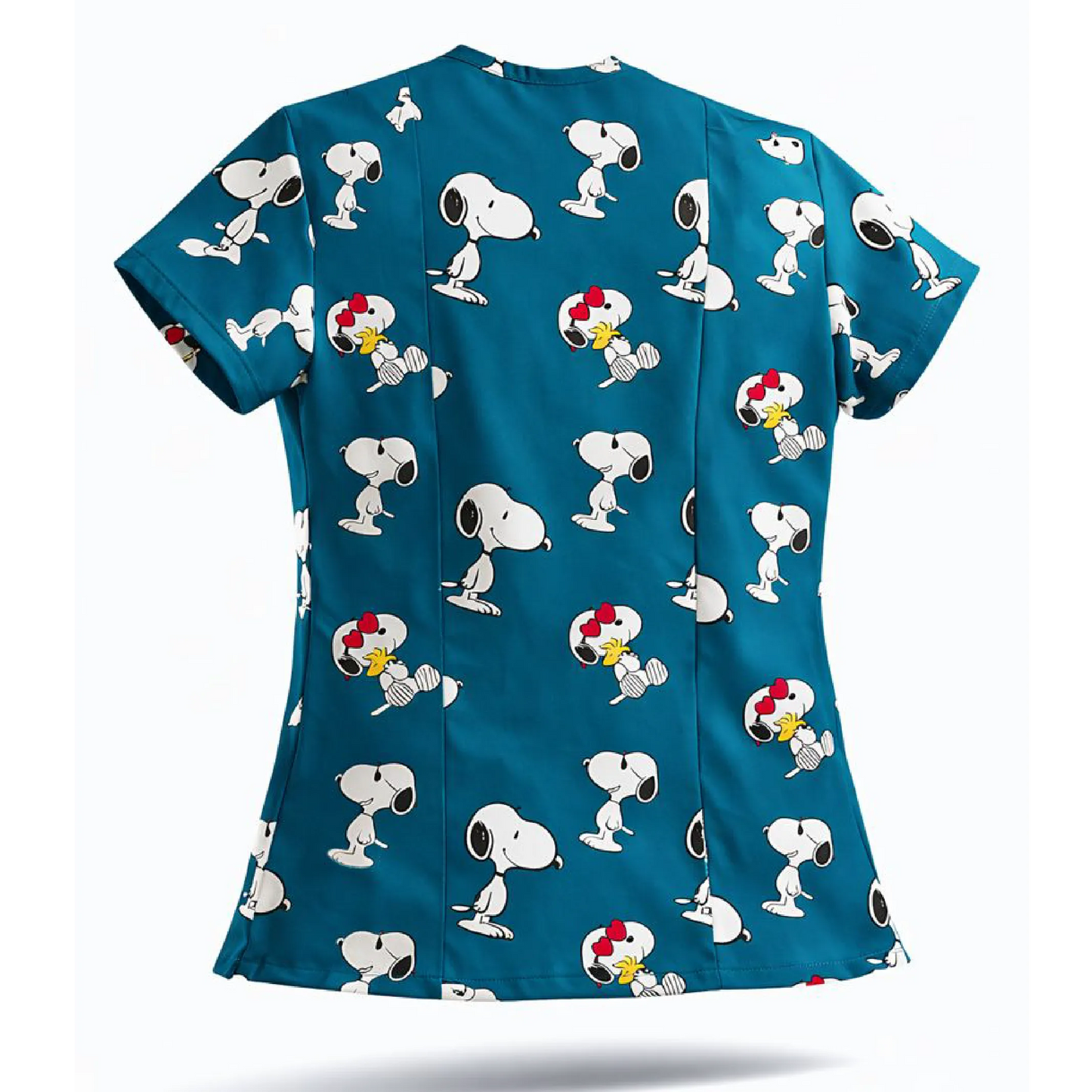 Top Clinico Snoopy Teal