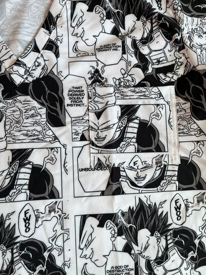 Top Clinico Hombre Vegeta Fury (A pedido)