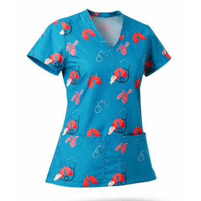 Top Clínico Íconos de vida Teal