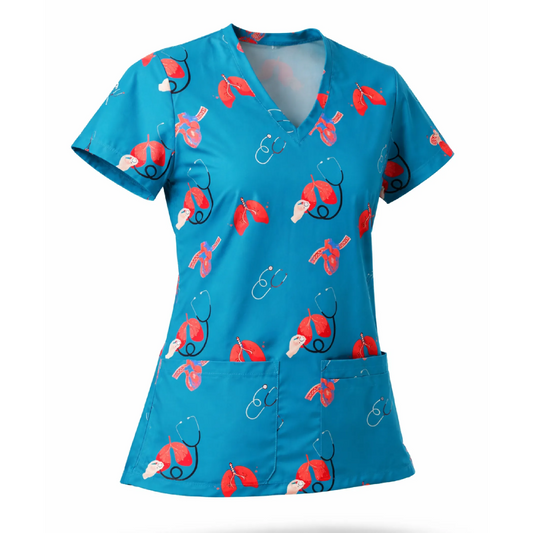 Top Clínico Íconos de vida Teal