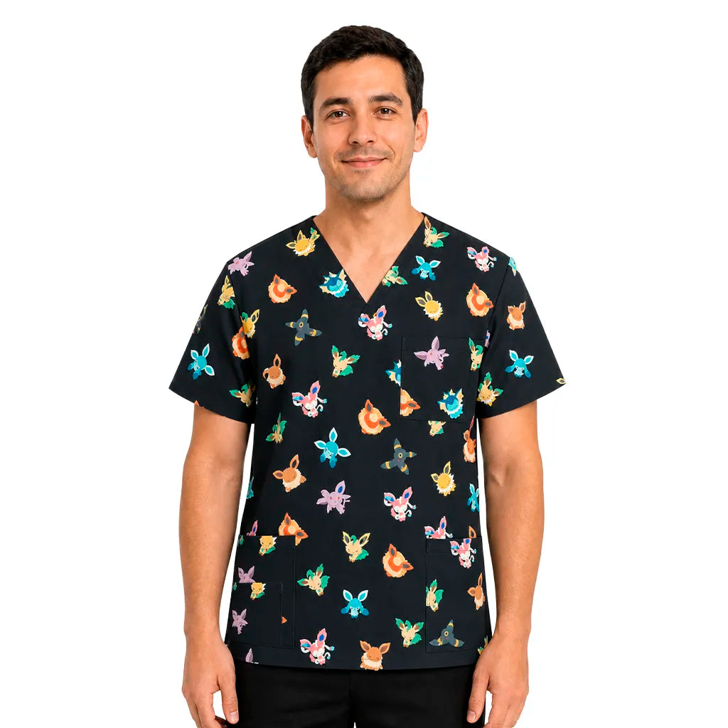 Top Clinico Hombre Eevee squad (A pedido)