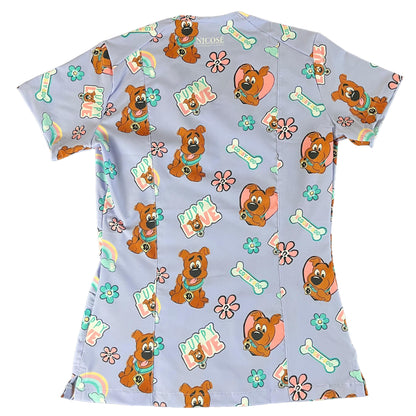 Scooby Doo Top Clinico Mujer (A pedido)