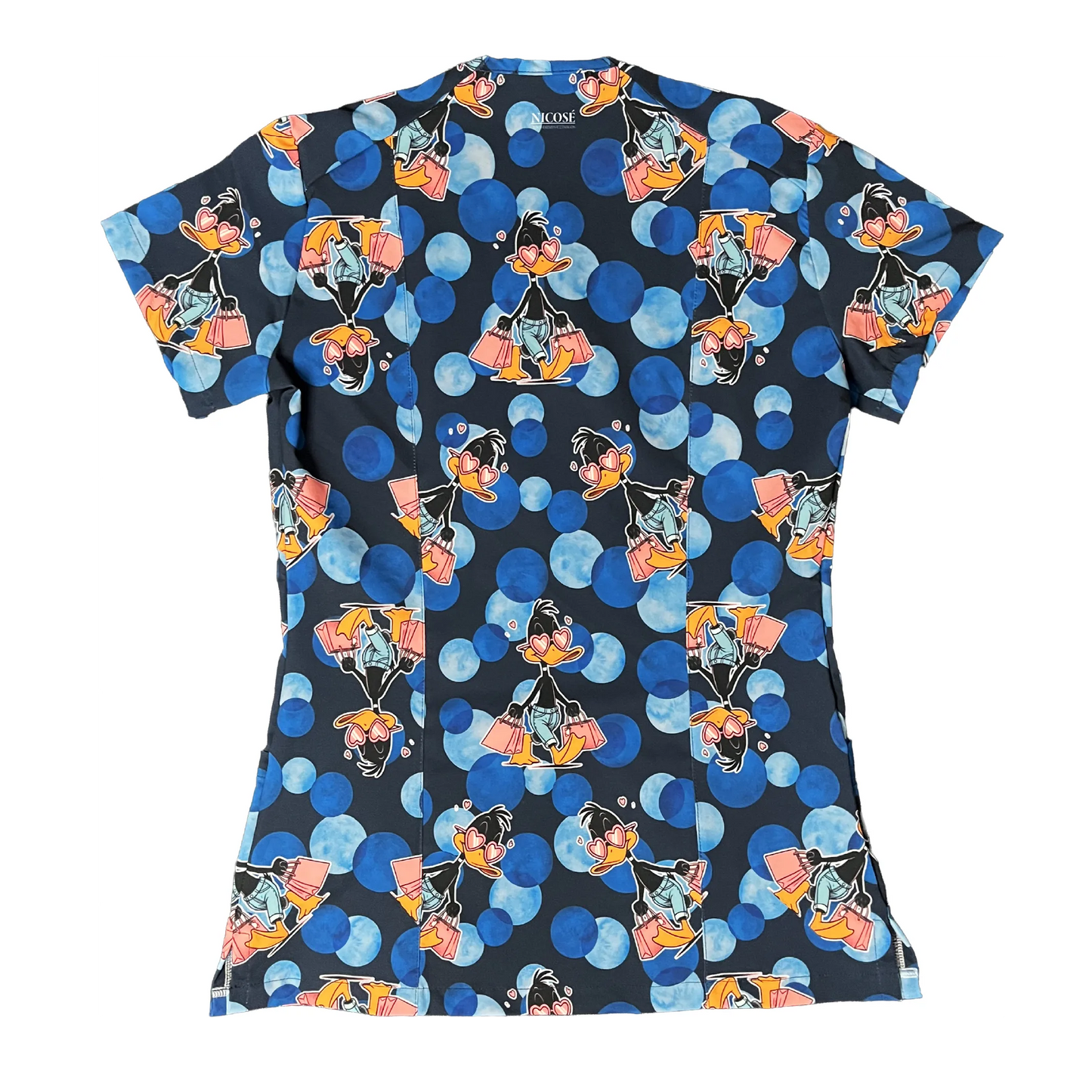 Pato Lucas Top Clínico Mujer (A pedido)