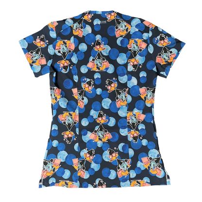 Pato Lucas Top Clínico Mujer (A pedido)