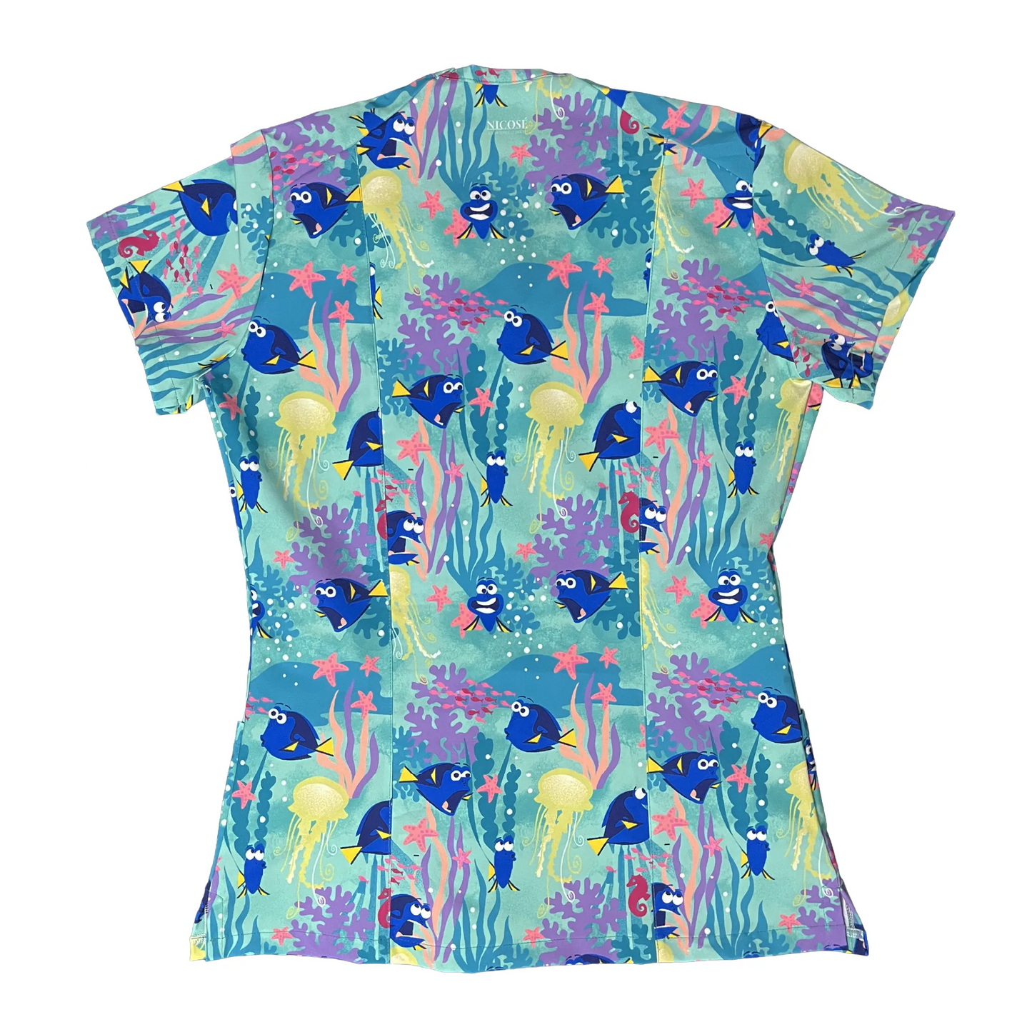 Dori aqua Top Clínico Mujer (A pedido)