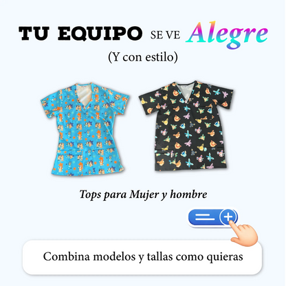 Set A todo color x5 (Tops a pedido)