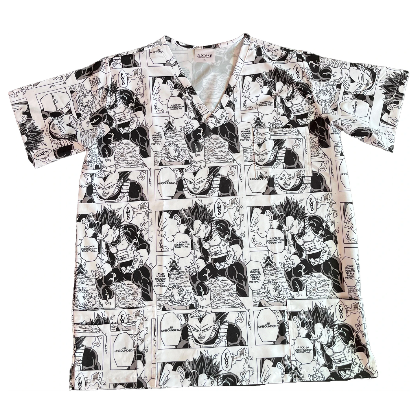 Top Clinico Hombre Vegeta Fury (A pedido)