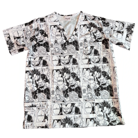 Top Clinico Hombre Vegeta Fury (A pedido)