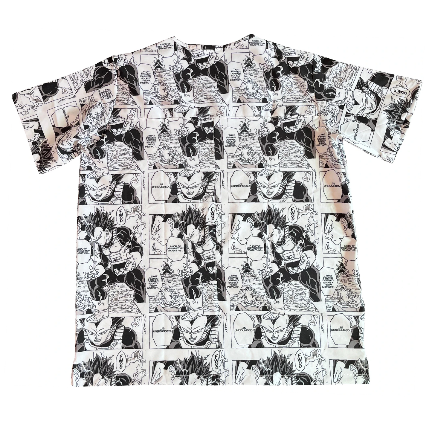 Top Clinico Hombre Vegeta Fury (A pedido)