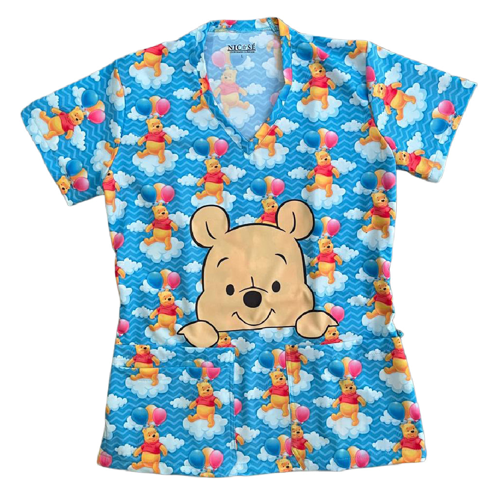 Winnie Celeste Top Clinico Mujer (abono 50%)