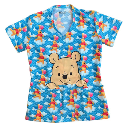 Winnie Celeste Top Clinico Mujer (abono 50%)