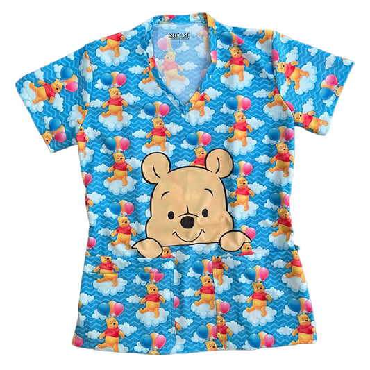 Winnie Celeste Top Clinico Mujer (abono 50%)